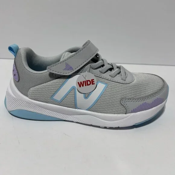 New Balance Kids’ Dynasoft 545 V1 Sneakers Gray, Girls’ Size 13 Wide - Picture 1 of 5